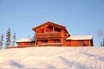 Image showing Winter cottage