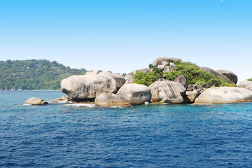 Image showing Similan Islands in Thailand.