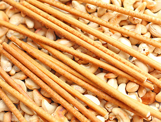 Image showing Biscuit sticks
