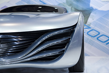 Image showing Futuristic concept car