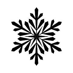 Image showing Snowflake Icon