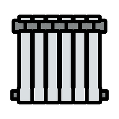 Image showing Icon Of Radiator