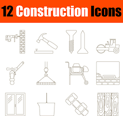 Image showing Construction Icon Set