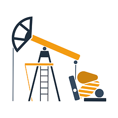 Image showing Oil Pump Icon