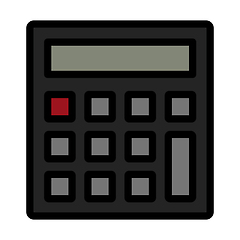 Image showing Statistical Calculator Icon