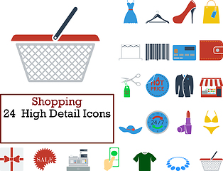 Image showing Shopping Icon Set