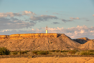 Image showing Namibia landscape near city Mariental