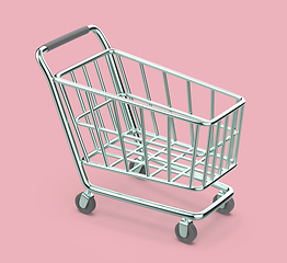 Image showing Empty shopping cart
