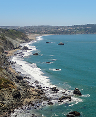 Image showing coastal scenery near San Francisco