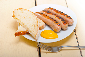 Image showing traditional German wurstel sausages