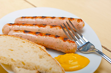 Image showing traditional German wurstel sausages