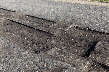 Image showing Road repairs