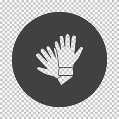 Image showing Criminal Gloves Icon