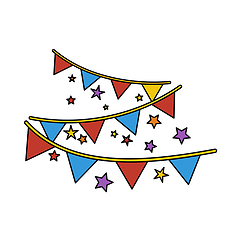 Image showing Party Garland Icon