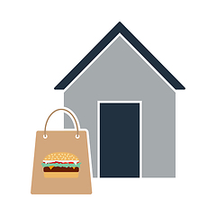 Image showing Food Delivery Icon