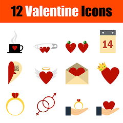 Image showing Valentine Icon Set