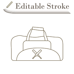 Image showing Cricket Bag Icon