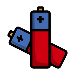 Image showing Electric Battery Icon
