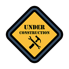 Image showing Icon Of Under Construction