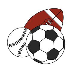 Image showing Sport Balls Icon