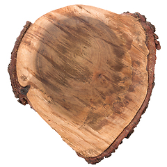 Image showing Wood log slice