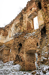 Image showing ruins of a fortress in Europe