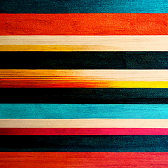 Image showing Artistic abstract artwork, textures lines stripe pattern design.