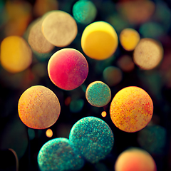 Image showing Abstract colorful background surface. 