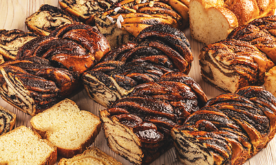 Image showing Various type of babka