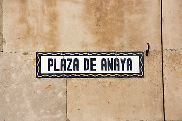 Image showing Salamanca square