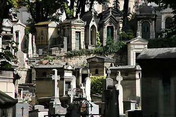 Image showing Montmartre cemetery