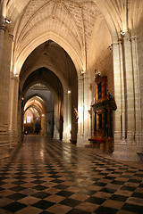 Image showing Palencia cathedral interior