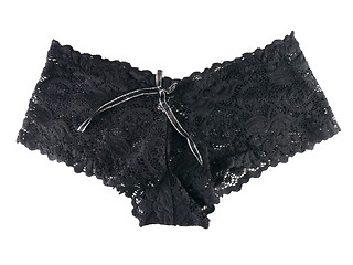 Image showing Black panties 