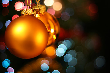 Image showing christmas balls