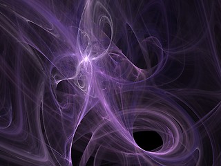 Image showing Purple waves