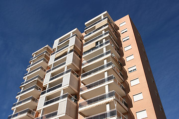 Image showing Benidorm apartment building