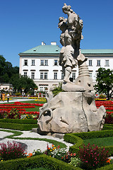 Image showing Salzburg garden