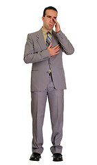 Image showing Crying Businessman