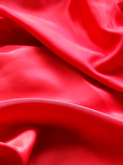 Image showing Red Silk