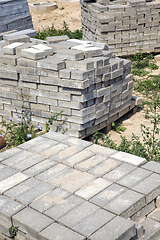 Image showing concrete blocks