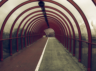 Image showing Vintage looking Tunnel