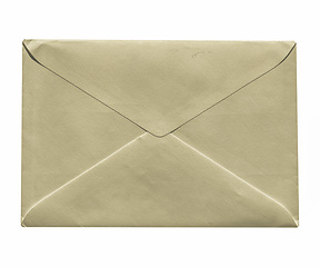 Image showing Vintage looking Letter envelope