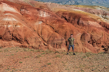 Image showing Valley of Mars landscapes