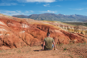 Image showing Valley of Mars landscapes