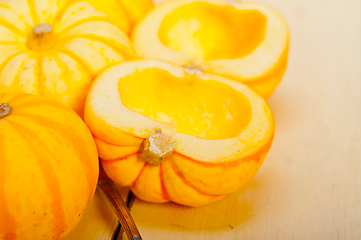 Image showing fresh yellow pumpkin