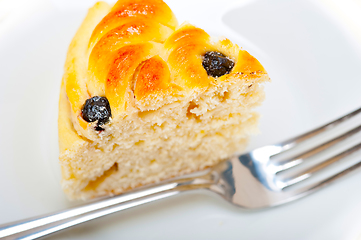 Image showing blueberry bread cake dessert