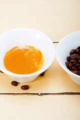 Image showing espresso cofee and beans