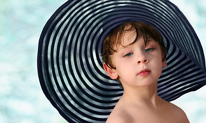 Image showing Boy in a hat