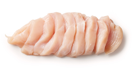 Image showing fresh raw chicken fillet