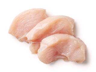 Image showing fresh raw chicken fillet